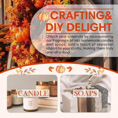 Autumn Wreath Fragrance Oil packaging close-up