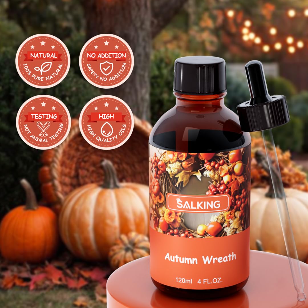 Fragrance oil for soaps and DIY crafts autumn wreath scent