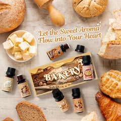 SALKING Bakery Fragrance Oils packaging and gift-ready set