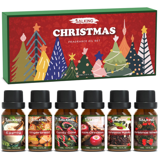 SALKING Christmas Fragrance Oils six-scent collection box