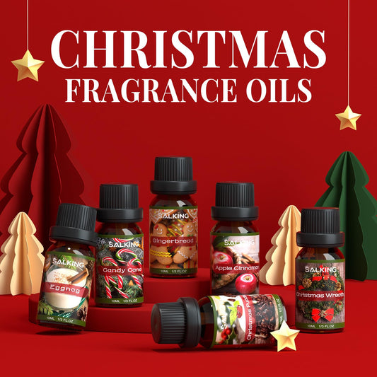 Christmas Wreath fragrance oil bottle