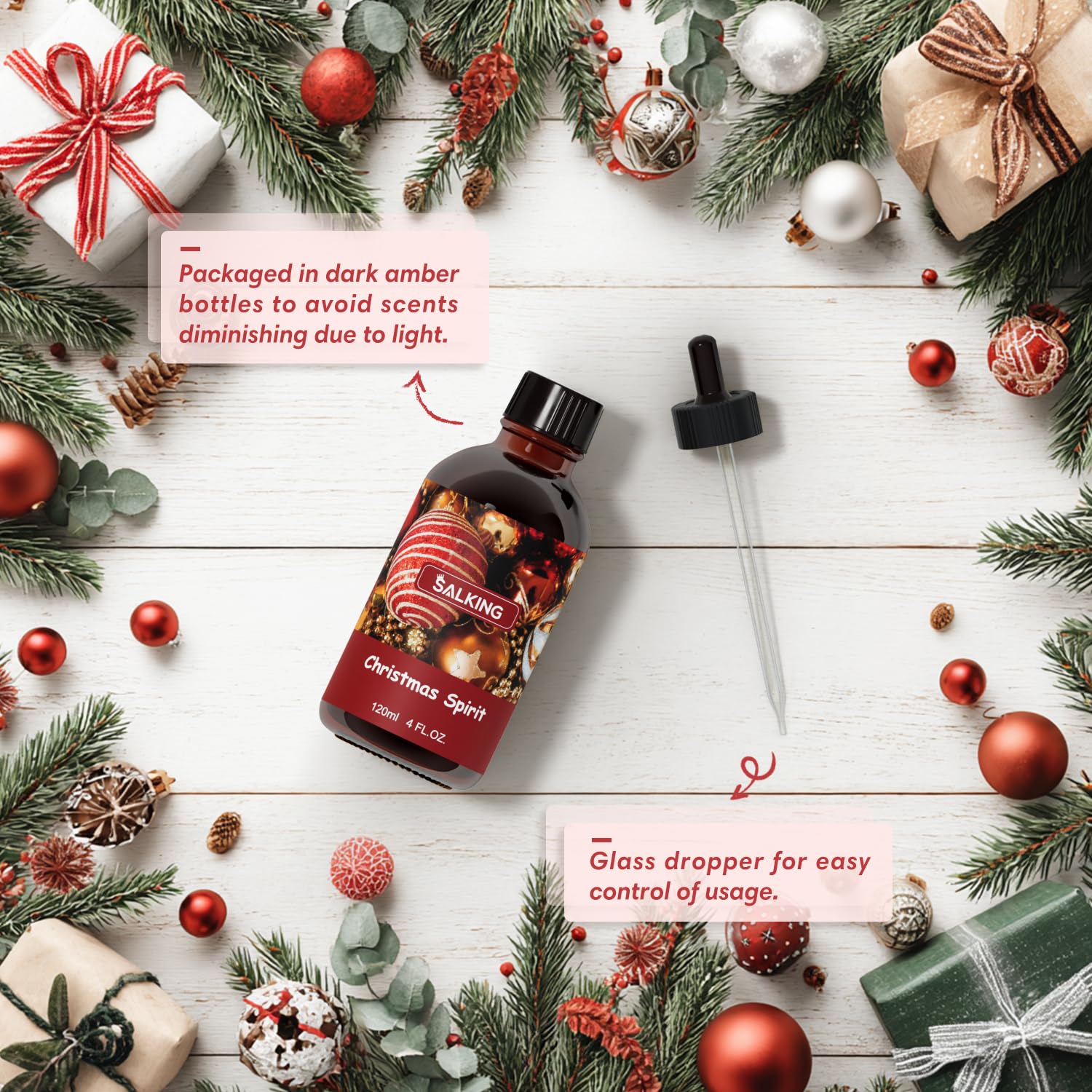 Diffuser usage of SALKING Christmas Spirit Fragrance Oil