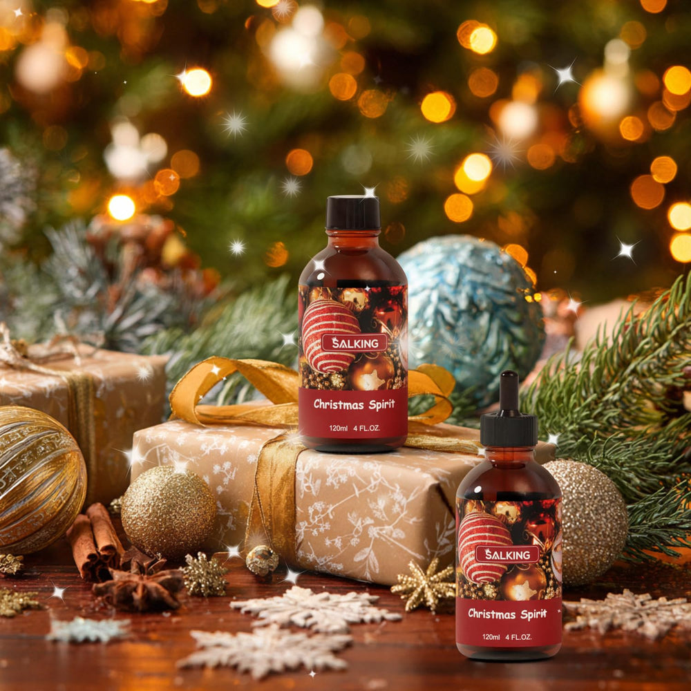 Packaging details of SALKING Christmas Spirit Fragrance Oil