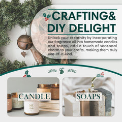 Christmas Wreath fragrance oil used for candle making