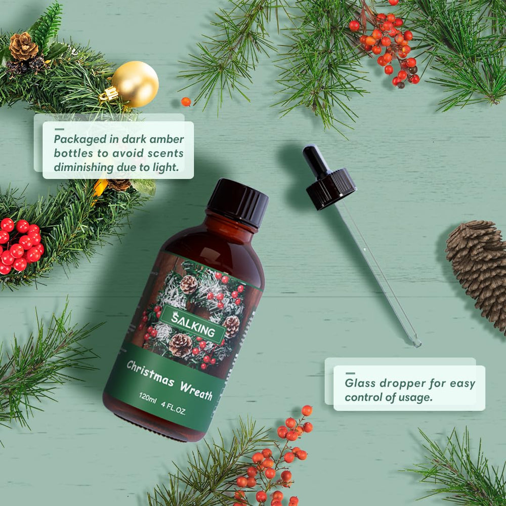 SALKING Christmas Wreath Fragrance Oil packaging