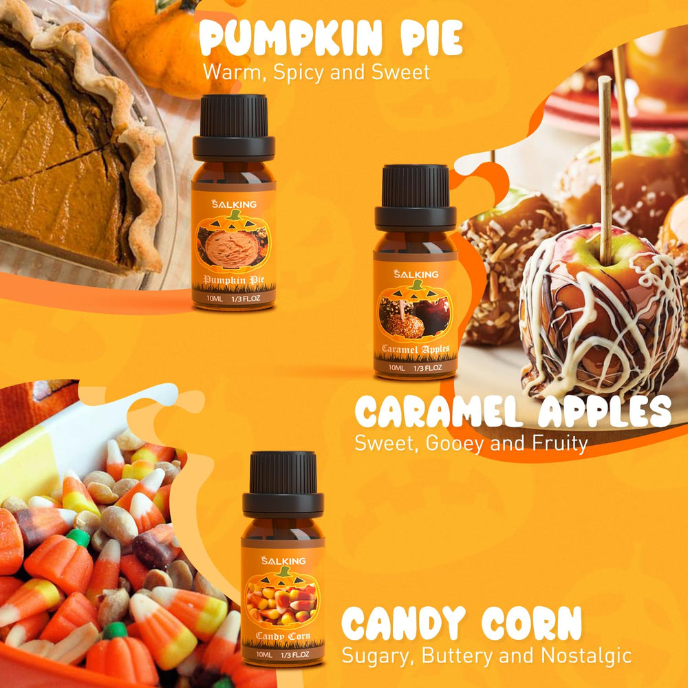 SALKING Halloween fragrance oils Candy Corn scent bottle