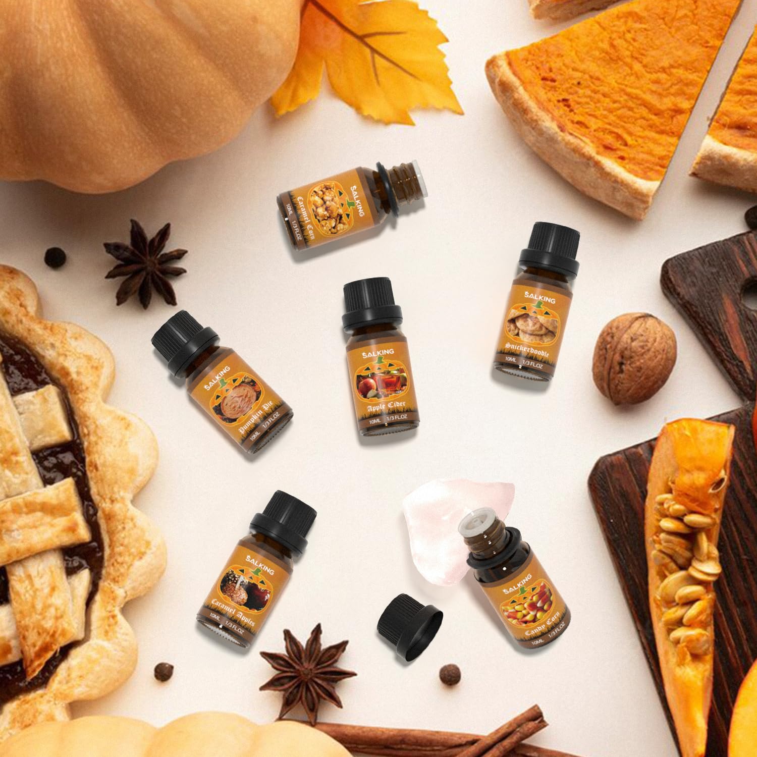 SALKING Halloween fragrance oils Caramel Corn diffuser oil