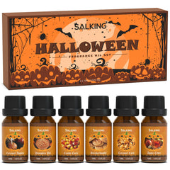 SALKING Halloween fragrance oils Pumpkin Pie bottle and packaging