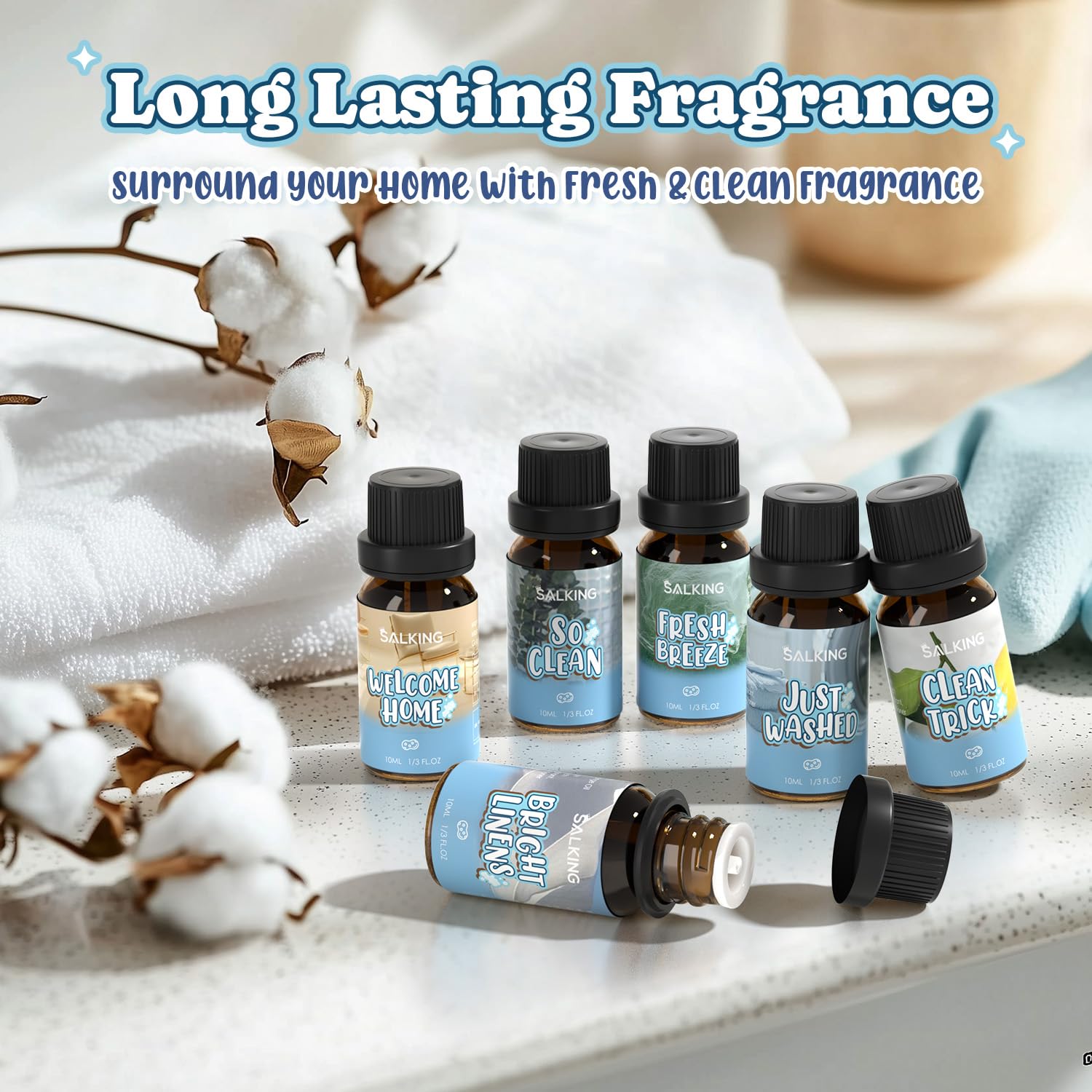 Just Washed fragrance oil bottle from SALKING