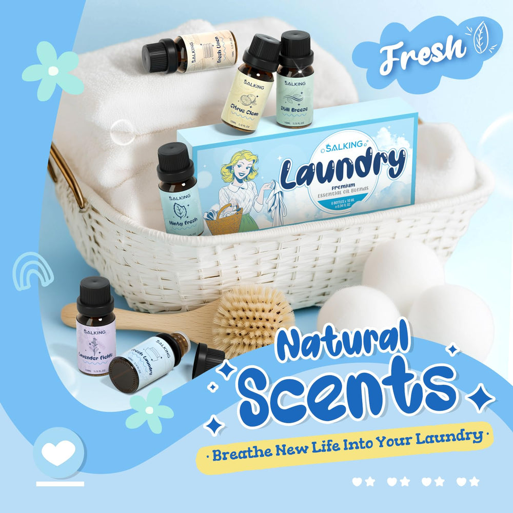 Citrus Clean essential oil bottle for laundry
