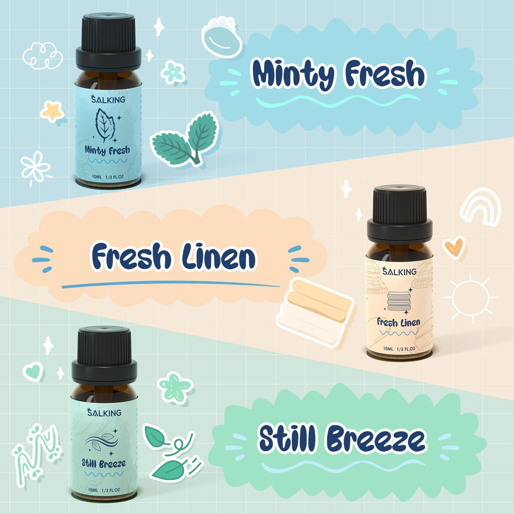 Fresh Linen scent essential oil bottle