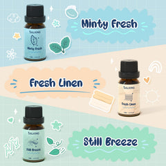 Fresh Linen scent essential oil bottle