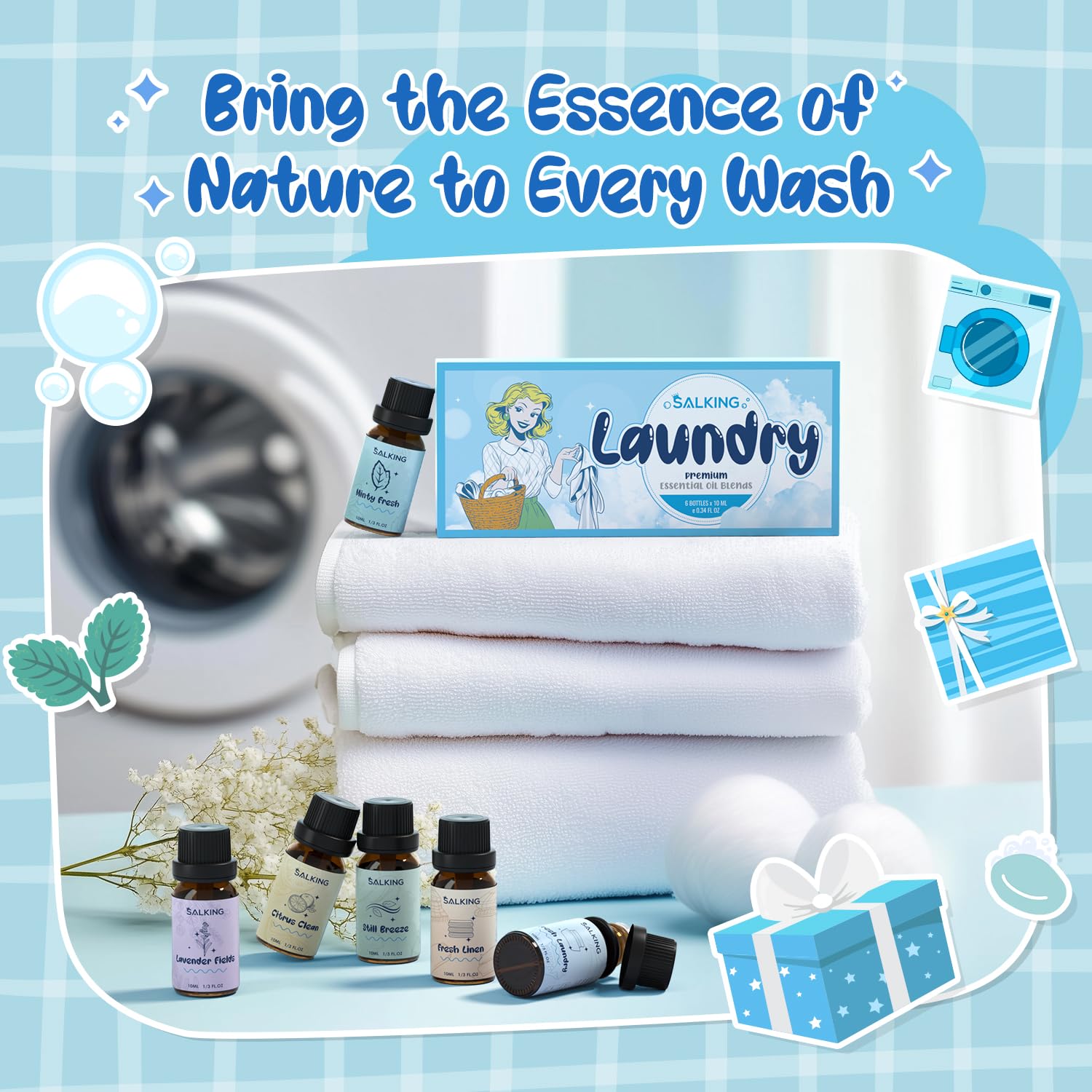 Still Breeze scent essential oil bottle