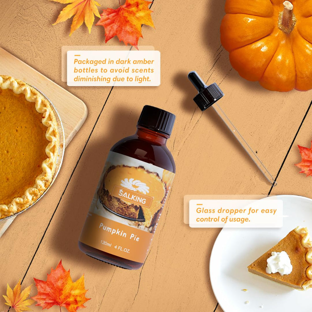 Pumpkin Pie Fragrance Oil being used for candles