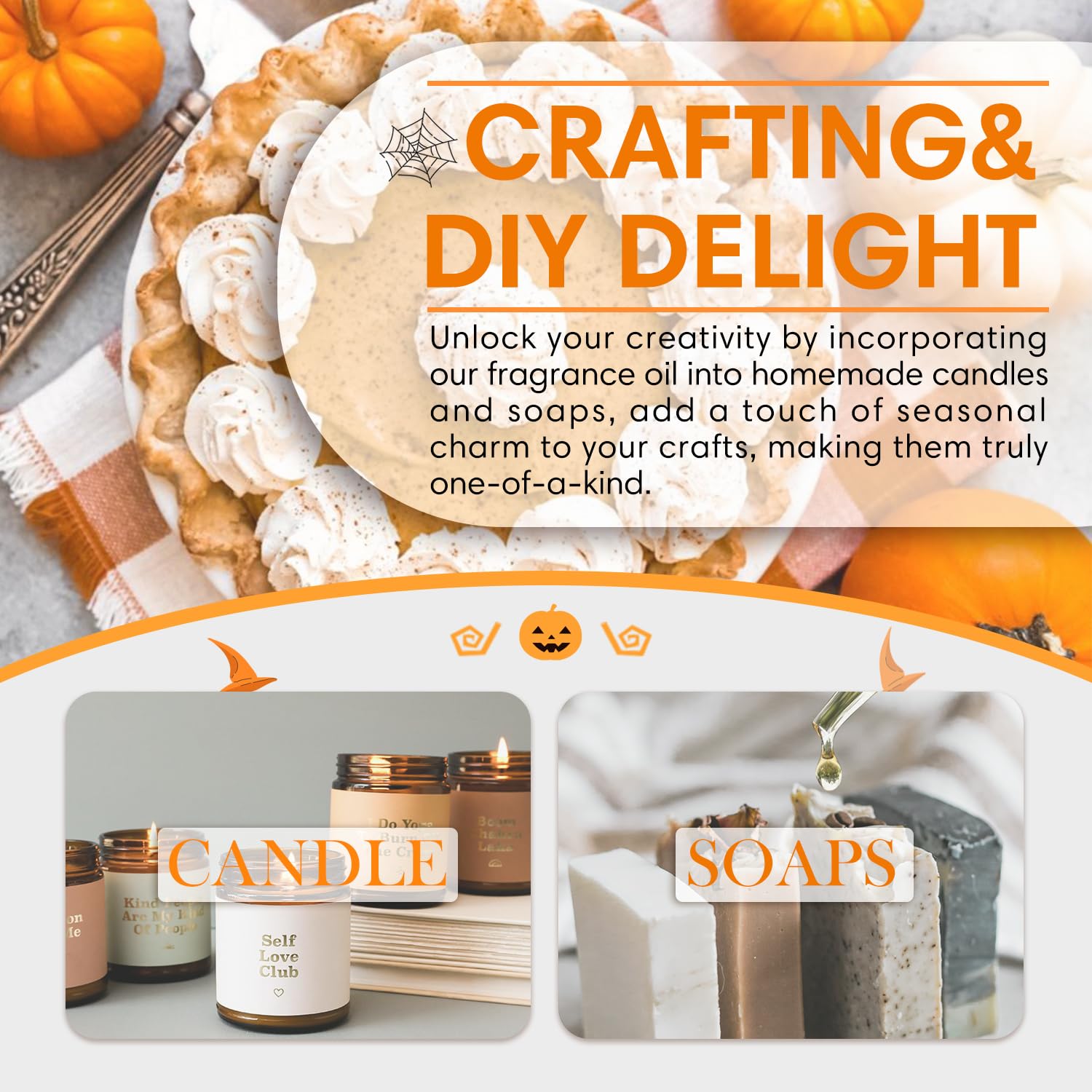 Dark amber SALKING Pumpkin Pie Fragrance Oil bottle