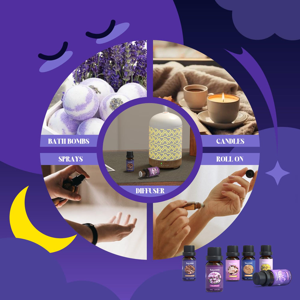 Benzoin essential oil bottle from SALKING Sleep Set