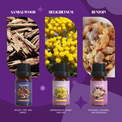 Sandalwood essential oil bottle from SALKING Sleep Set