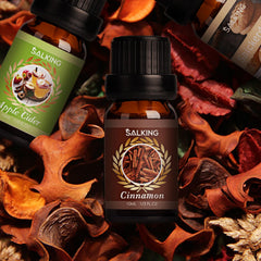SALKING oils measured beside soap ingredients for reliable craft results