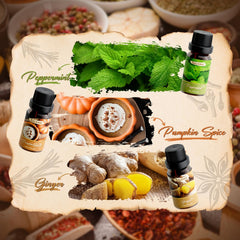 Vanilla fragrance oil bottle