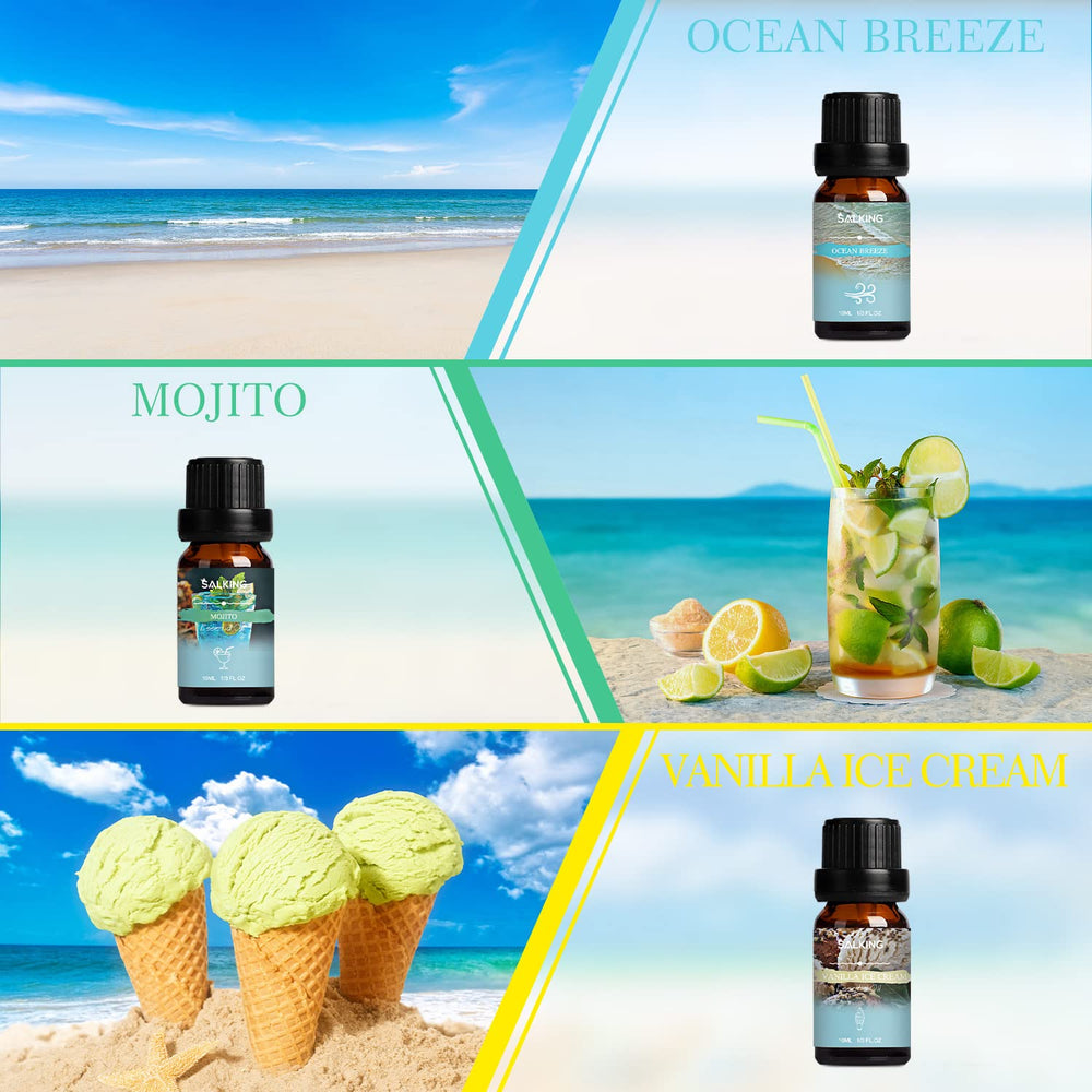 Bottle of SALKING Coconut summer fragrance oil