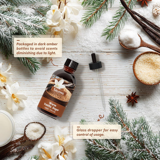 Diffuser-ready Warm Vanilla Sugar fragrance oil by SALKING
