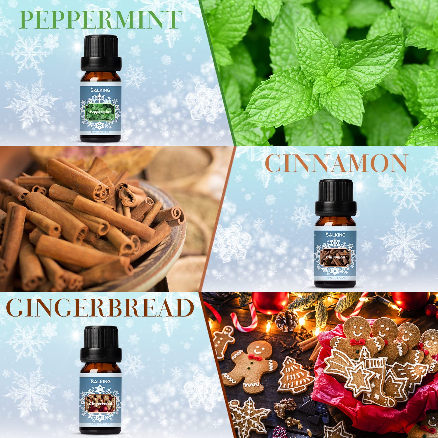 Diffuser with SALKING winter fragrance oils
