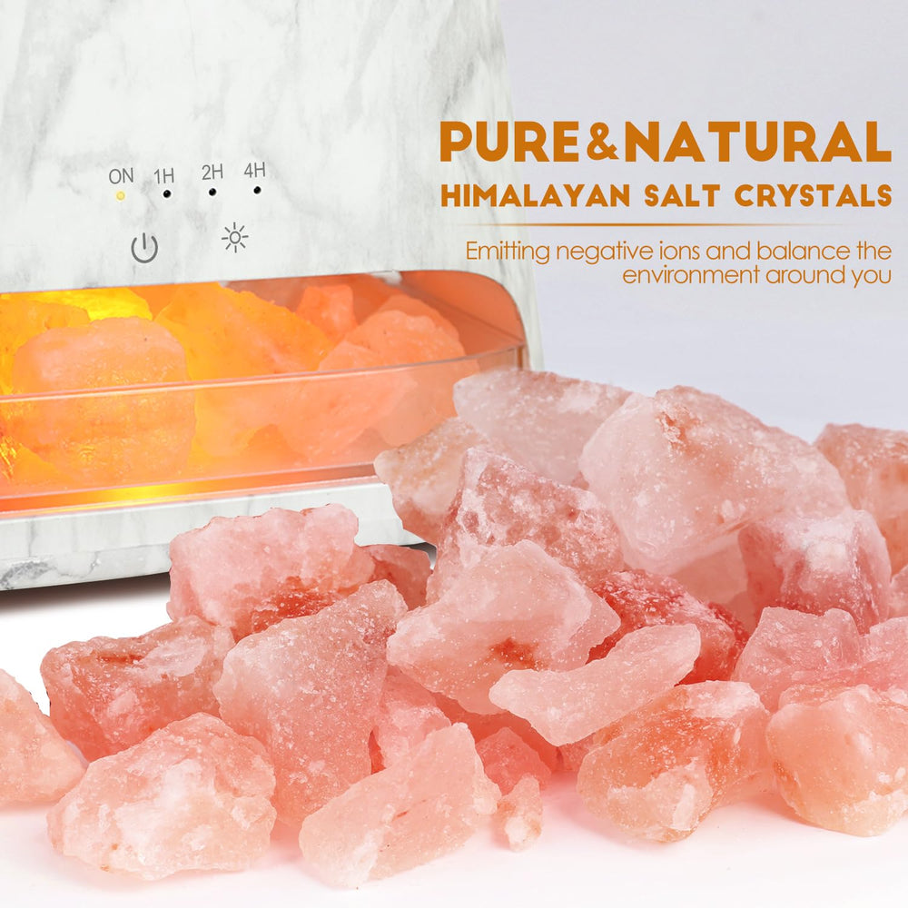 Ultra-quiet diffuser mist with simulated flame effect