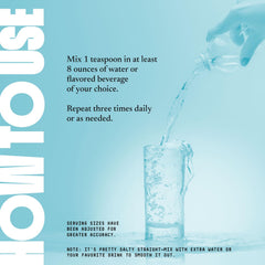 Kosher, gluten-free, vegan, non-GMO electrolyte