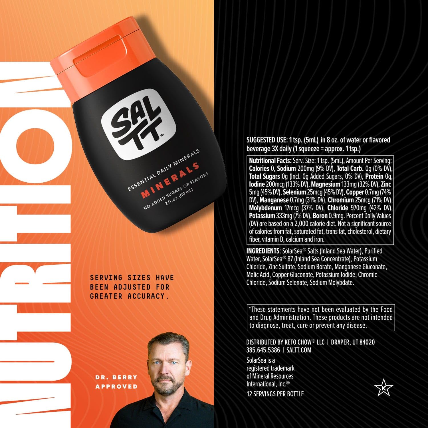 Unflavored electrolyte solution being stirred into a drink