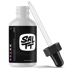 SALTT Relax Magnesium Drops bottle with dropper 120ml