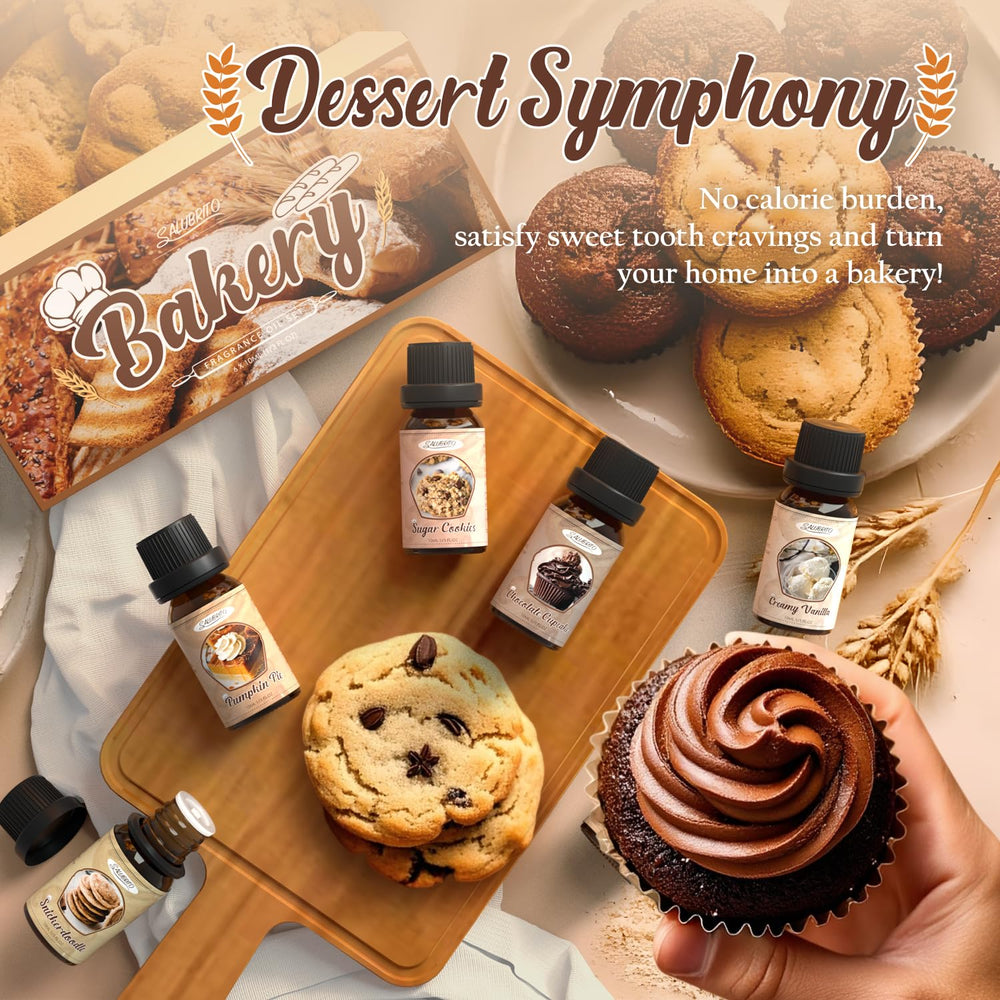 SALUBRITO Bakery Fragrance Oils Set – Sugar Cookies scent