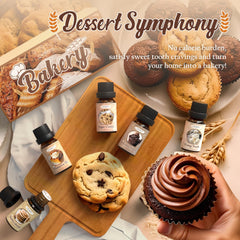 SALUBRITO Bakery Fragrance Oils Set – Sugar Cookies scent