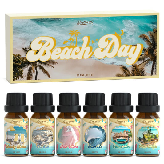 SALUBRITO Beach Fragrance Oils Set – Beach Breeze scent bottle