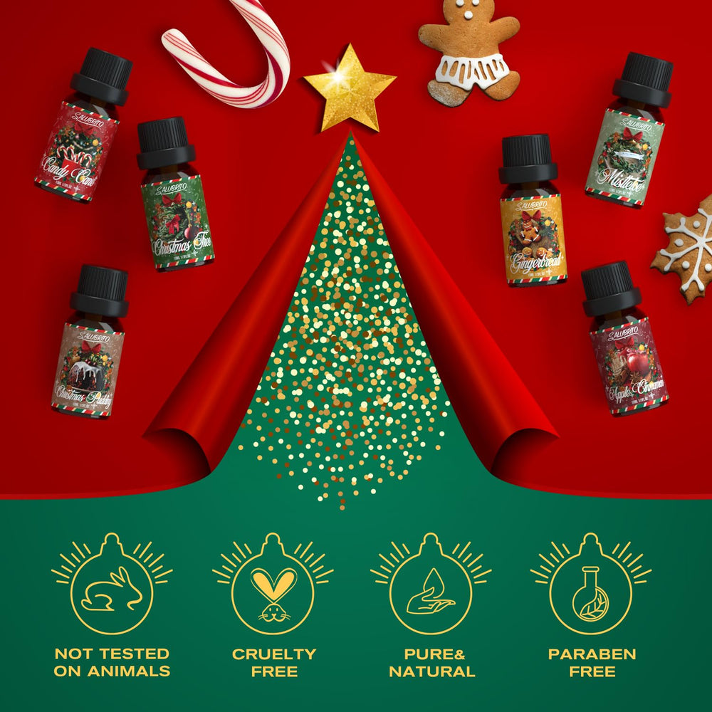 Candy Cane fragrance oil bottle for diffusers