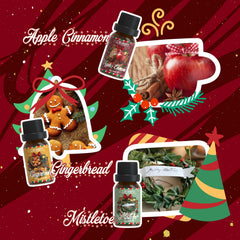Christmas Pudding fragrance oil bottle