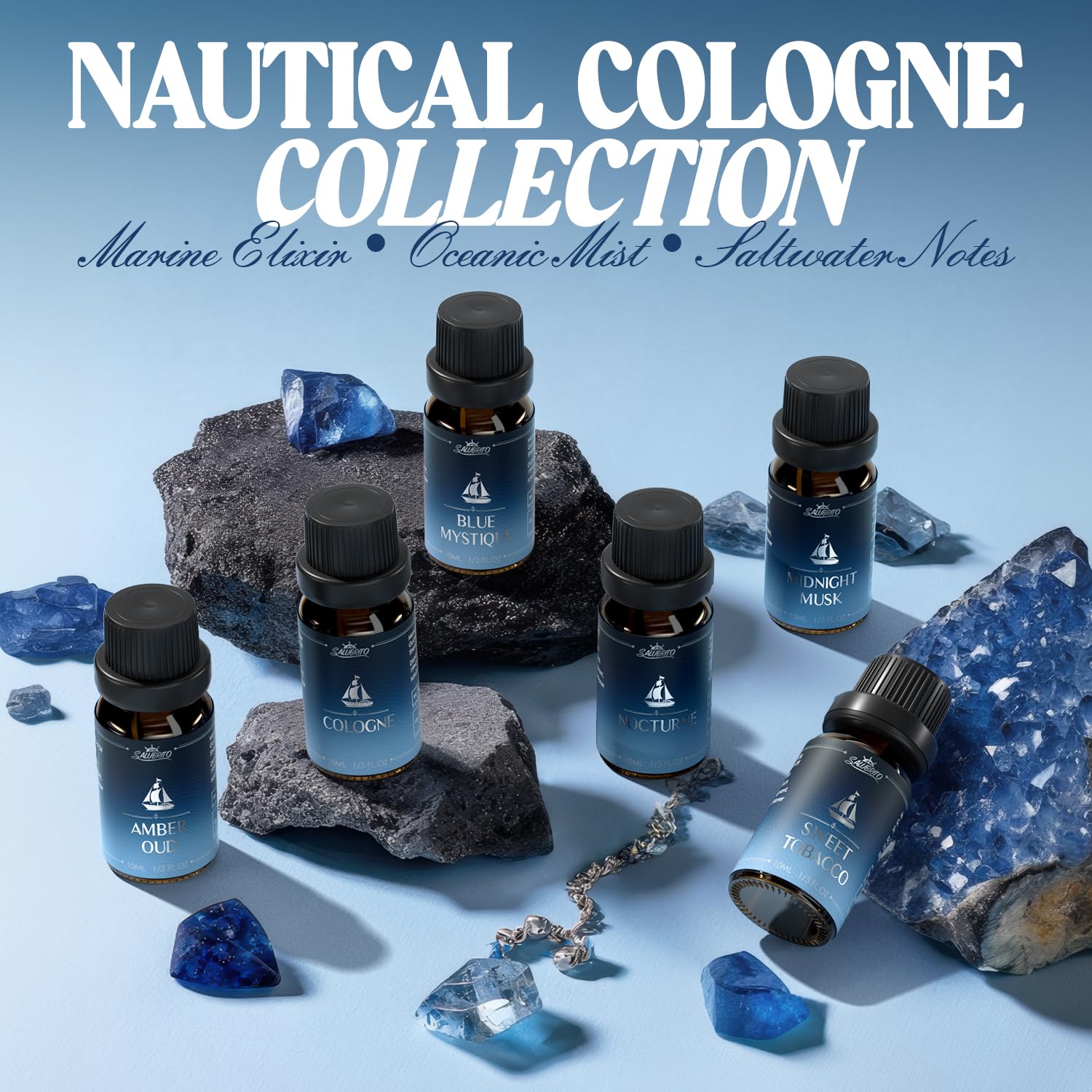 Cologne fragrance oil 10ml bottle