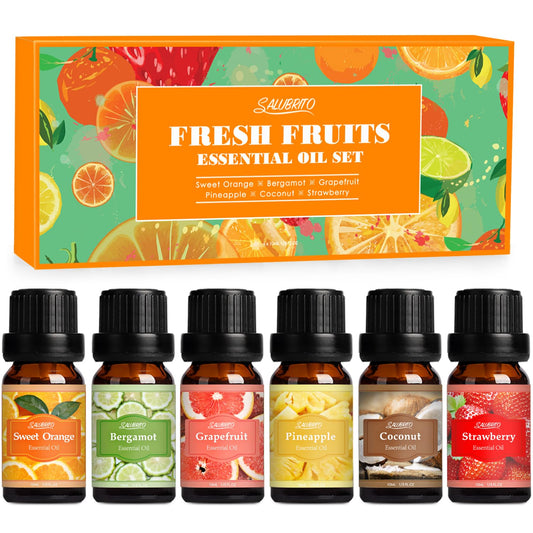 SALUBRITO Fresh Fruit Fragrance Oils Set – Strawberry 10ml bottle