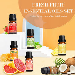 SALUBRITO Fresh Fruit Fragrance Oils Set – Sweet Orange 10ml bottle