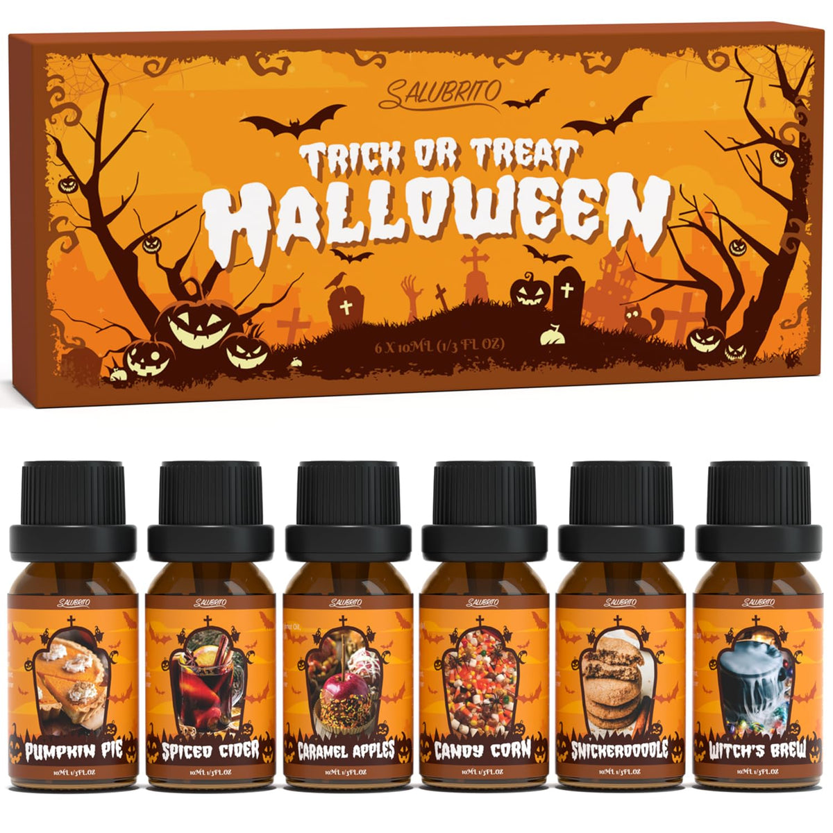 Halloween fragrance oils set – Pumpkin Pie scent