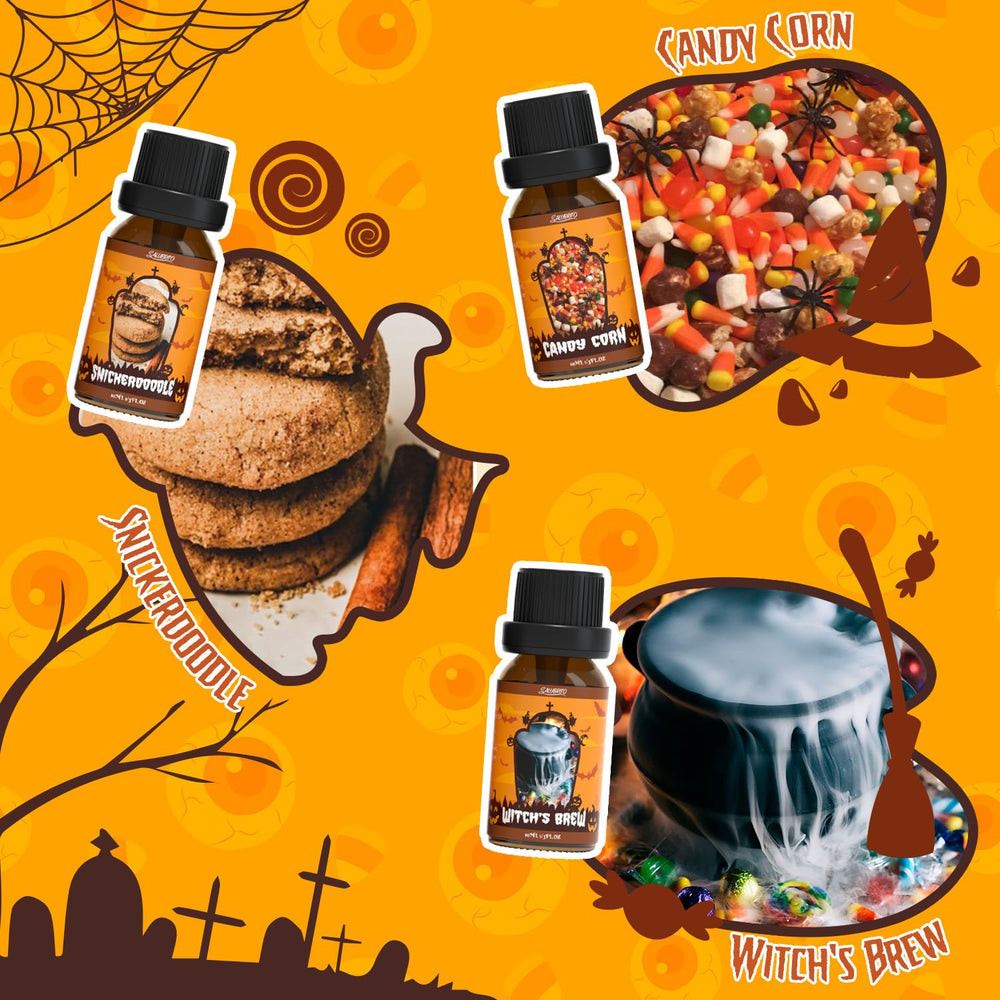Halloween fragrance oils set – Caramel Apples scent