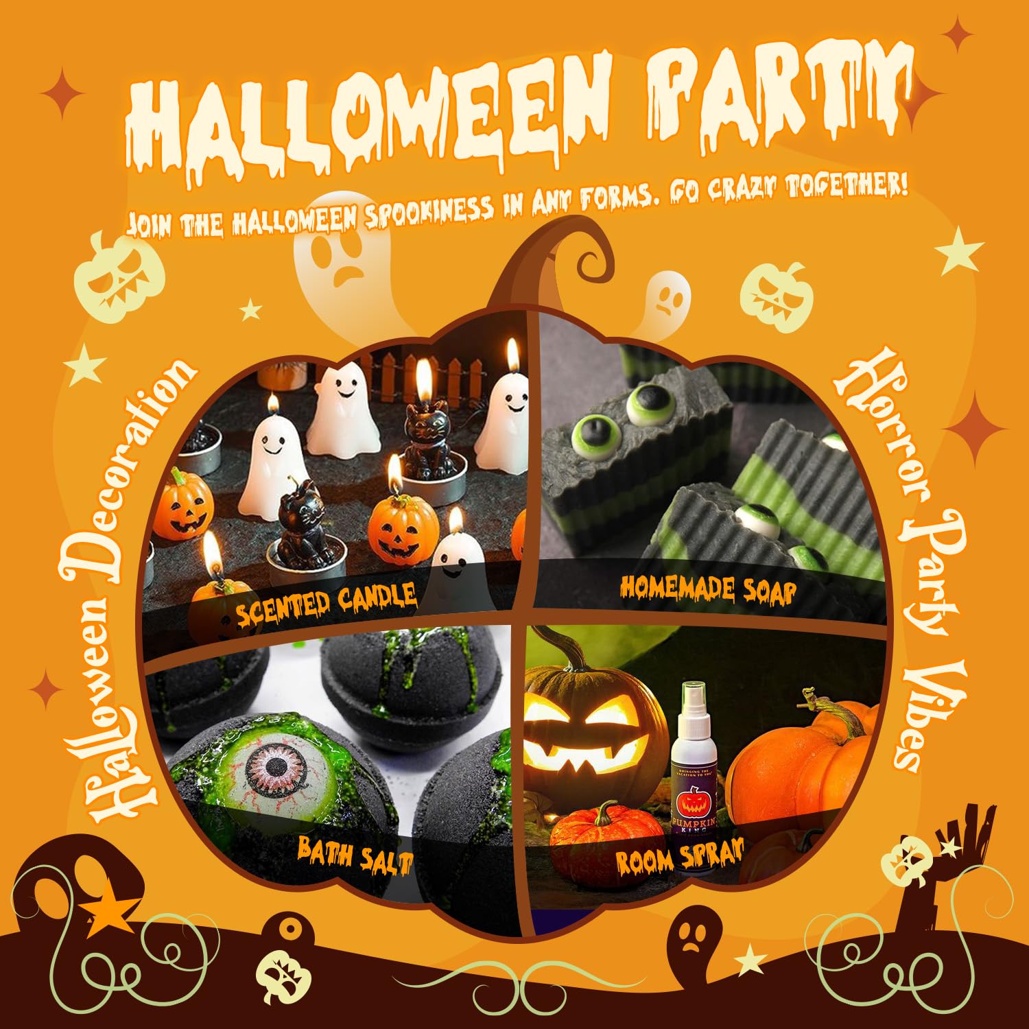 Halloween fragrance oils set – Witch's Brew scent