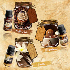 Pumpkin pie fragrance oil 6x10ml by SALUBRITO
