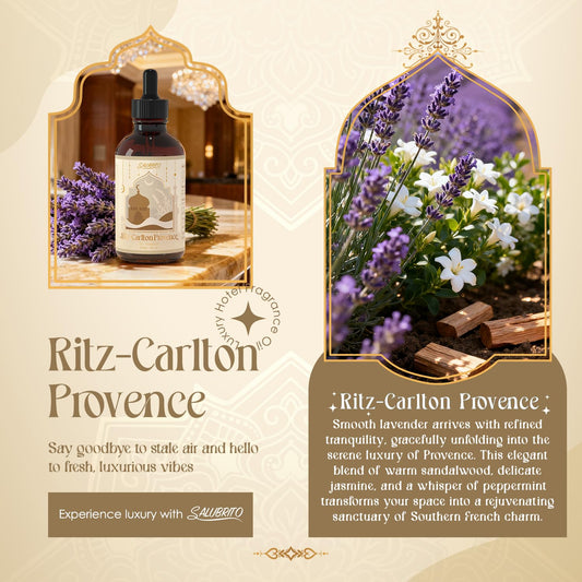 Ritz Carlton Provence-inspired fragrance oil for diffusers 120ml