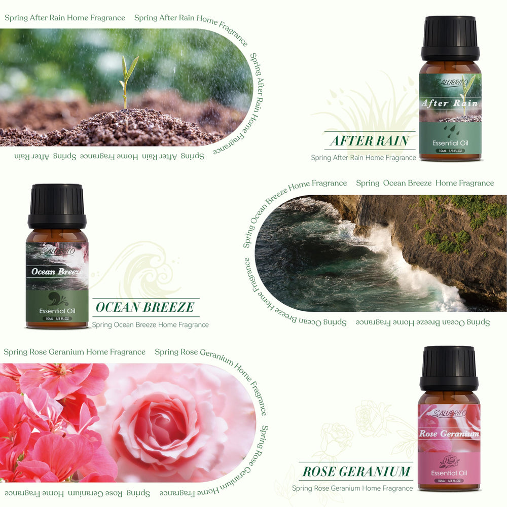 Amber diffuser oil bottle representing Fresh Cut Grass scent