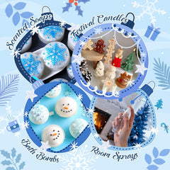 SALUBRITO Winter Fragrance Oils Set with Sugar Cookies scent