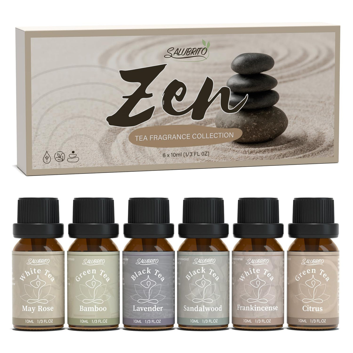 Salubrito Zen Fragrance Oil Set image – pack shot
