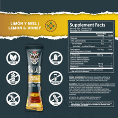 Salud Ponche flavor box showcasing 15 servings per box