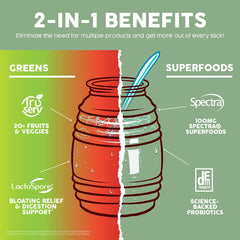 Spectra Superfoods antioxidant blend label and ingredients