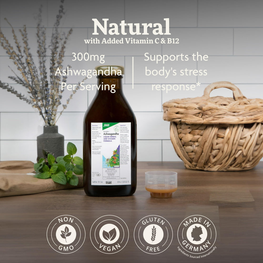 Salus Floradix packaging with bottle