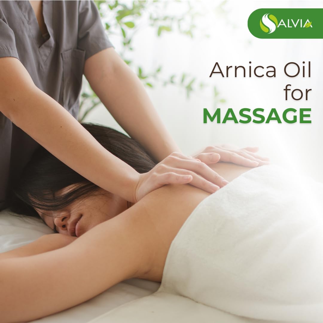 Salvia Arnica Essential Oil 1L packaging for extended use.